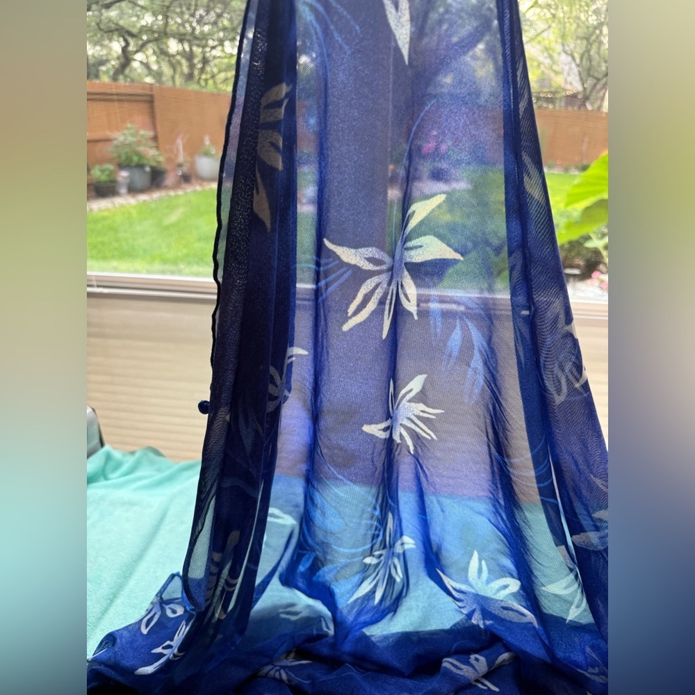 🌿🌺NWOT Sarong with matching 1 pc swim suit, Tropical, ATHENA, 2 piece set - Picture 3 of 16